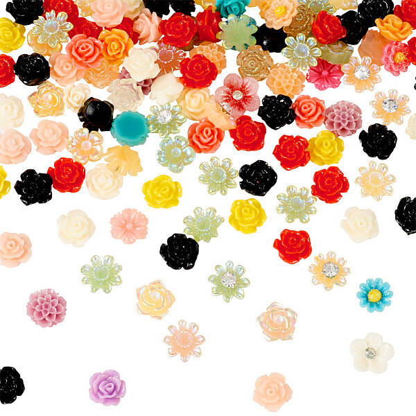 3 Bags Resin Cabochons