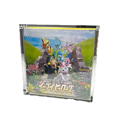 Acrylic Display Case Japanese Pokemon Booster Box