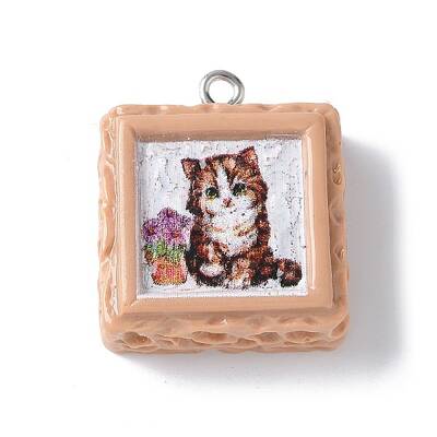 Opaque Resin Pendants