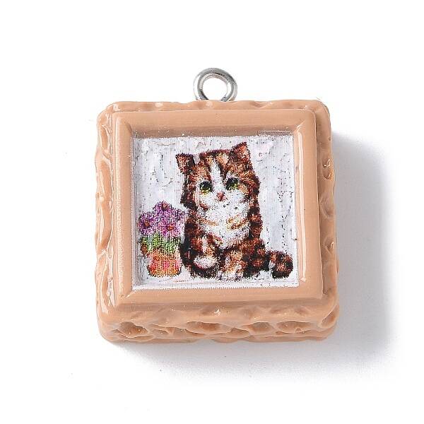 Opaque Resin Pendants