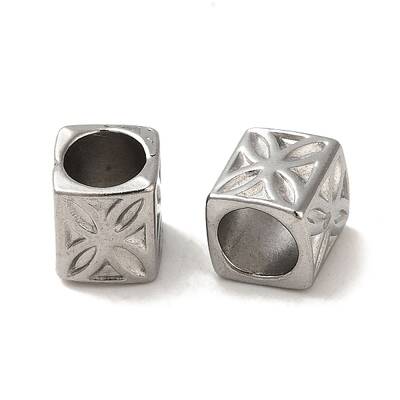 Tarnish Resistant 304 Stainless Steel European Beads