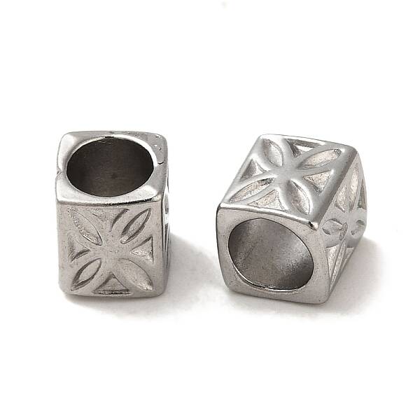 Tarnish Resistant 304 Stainless Steel European Beads