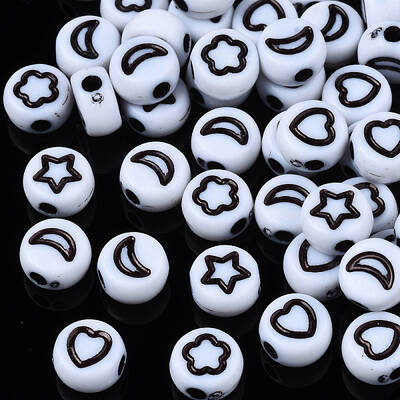 Opaque Acrylic Beads