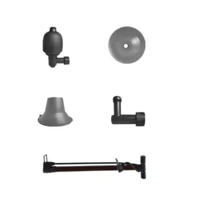 Toilet Plungers High Pressure Air Drain Blaster Gun | style: Accessories set