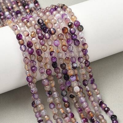 Natural Agate Beads Strands