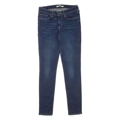 LEVI'S 711 Womens Jeans Blue Slim Skinny W28 L30
