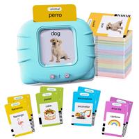 Spanish & English Talking Flash Cards for Boys and Girls Bilingual Spanish English, Learning Cards Sensory Sight Words Toys,S...