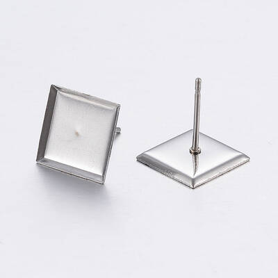 Tarnish Resistant 304 Stainless Steel Ear Stud Findings