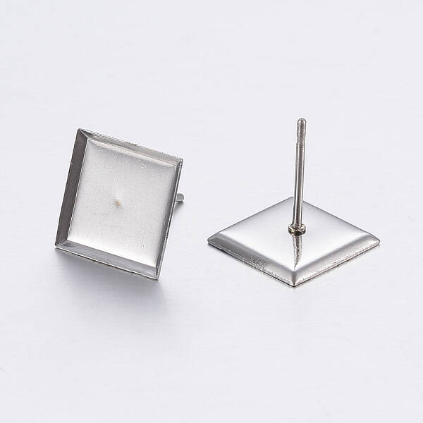 Tarnish Resistant 304 Stainless Steel Ear Stud Findings