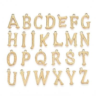 26Pcs 304 Stainless Steel Pendants