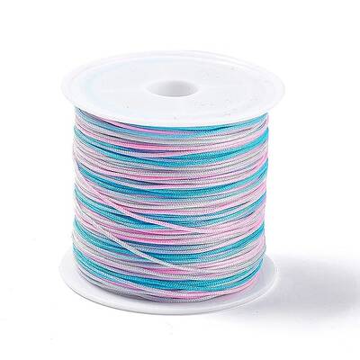 50M Segment Dyed Nylon Chinese Knotting Cord