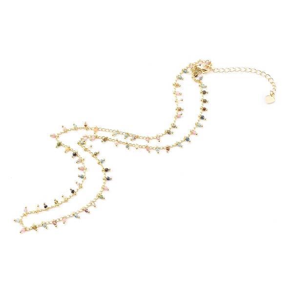 Natural Tourmaline Pendant Necklaces