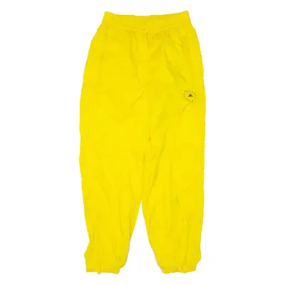 ADIDAS BY STELLA MCCARTNEY Mens Track Pants Yellow Tapered S W26 L27