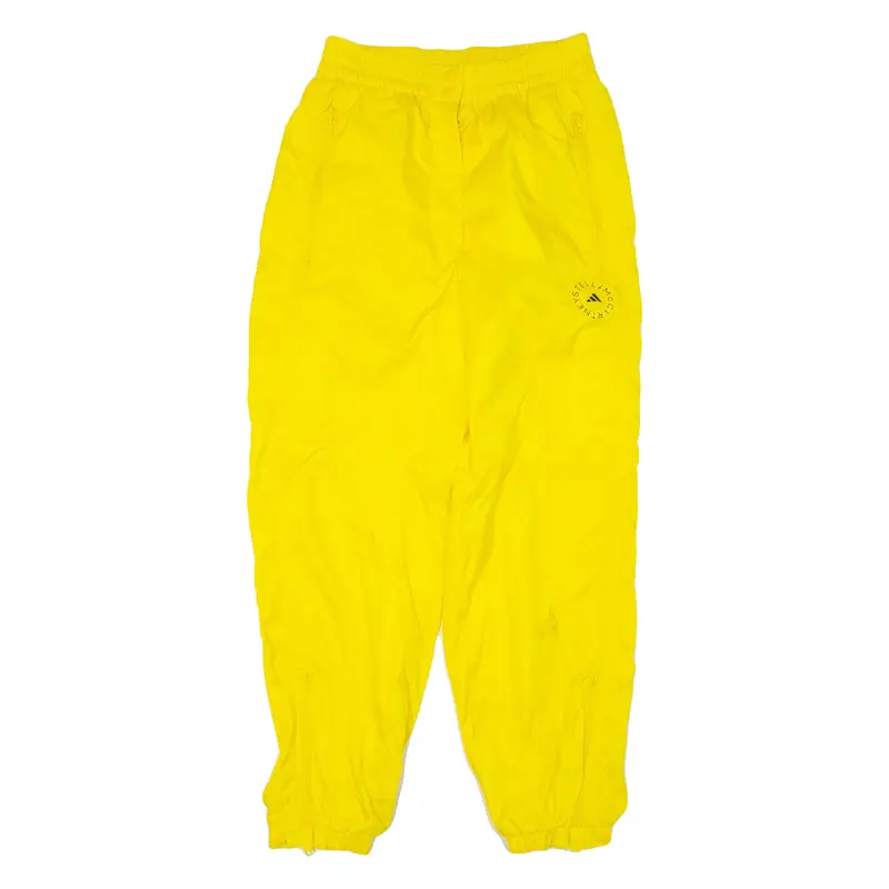 ADIDAS BY STELLA MCCARTNEY Mens Track Pants Yellow Tapered S W26 L27