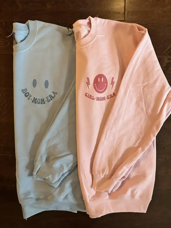 In My Boy Girl Mom Era Sweatshirt Sublimation