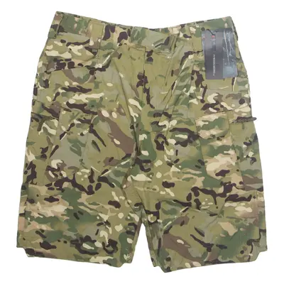 ESDY Mens Cargo Shorts Green Camouflage 2XL W32