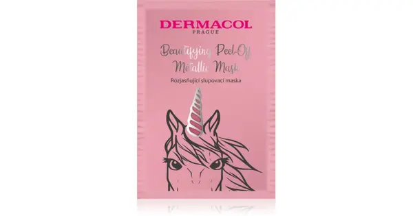 Dermacol Beauty Peel-Off Metallic Mask Peel-Off Illuminating 15ml