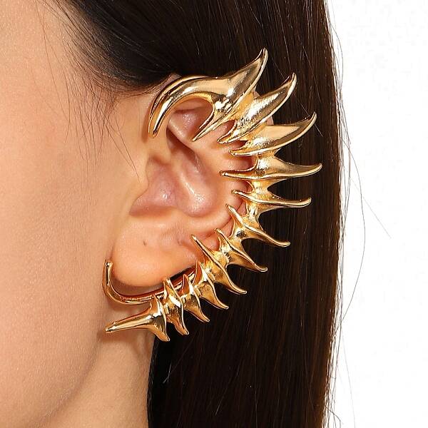 Alloy Cuff Earrings