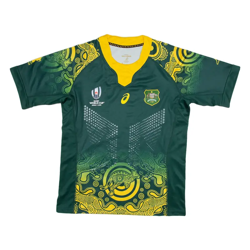 Australia Rugby Mens Jersey Green XL