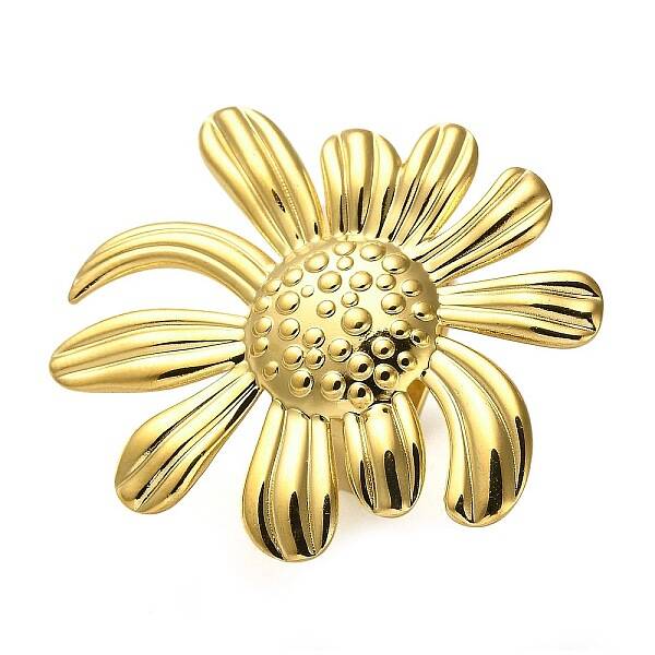 304 Stainless Steel Adjustable Finger Ring for Women