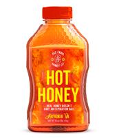 TAS HONEY CO - 1 POUND Hot Honey - Real Honey Doesn't Have An Expiration Date, 16oz Squeeze Bottle  Sweet & Spicy Flavor hone...