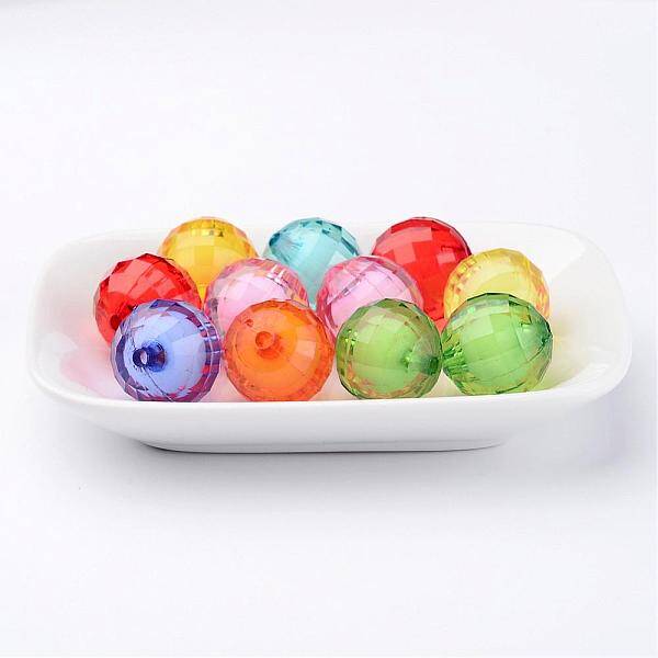 Mixed Color Chunky Bubblegum Beads