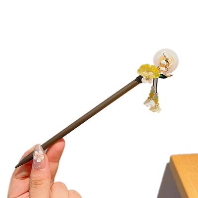 Glass Hair Sticks