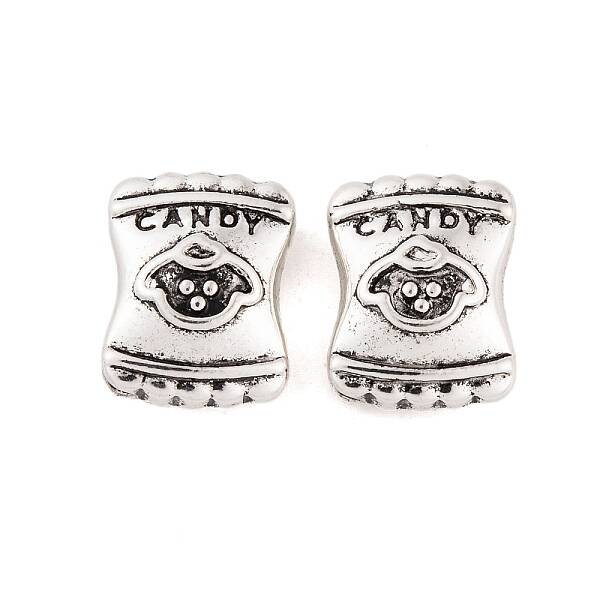 Antique Silver Alloy Tibetan Beads