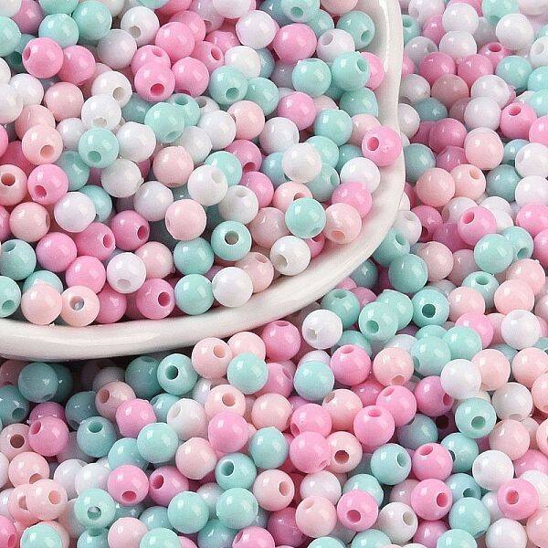 Opaque Acrylic Beads