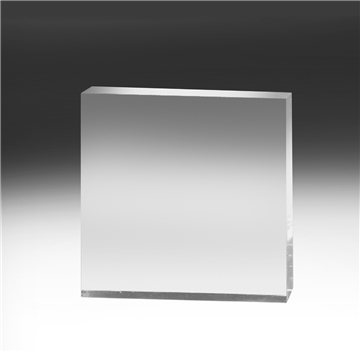 50 Customized Square Acrylic Paperweight - 3 x 3 x 3/4 - ...