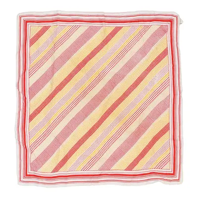 Unbranded Striped Scarf - No Size Pink Polyester