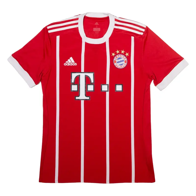 ADIDAS Bayern Munich Mens Football Shirt Jersey Red S