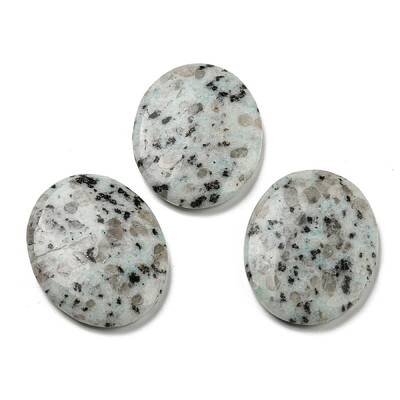 Natural Sesame Jasper Worry Stone for Anxiety Therapy