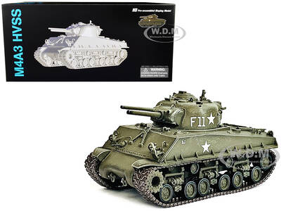 United States M4A3 HVSS POA-CWS-H5 Flamethrower Tank Olive Drab F11 \
