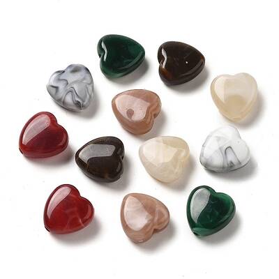 Opaque Acrylic Beads