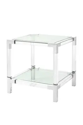 Acrylic Side Table | Eichholtz Royalton