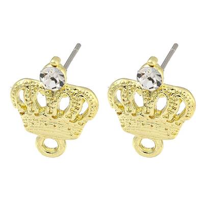 Rack Plating Alloy Stud Earring Finding