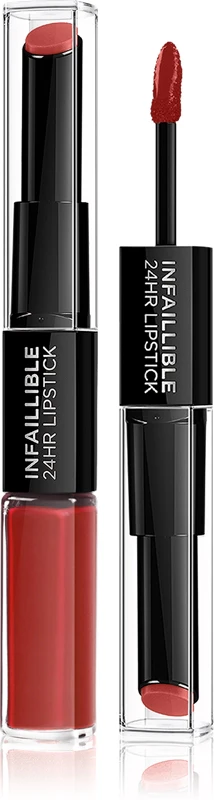 L'Oréal Infaillible 2 Step 24H 506 Lipstick - Red Infaillib