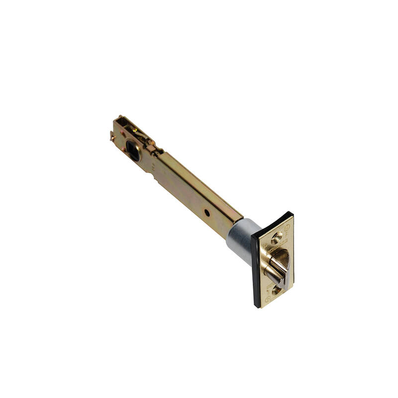 Schlage Residential F Series Square Corner Faceplate 1 X 2 1/4 With 5 Backset Dead Latches, Aceplate, Satin Nickel