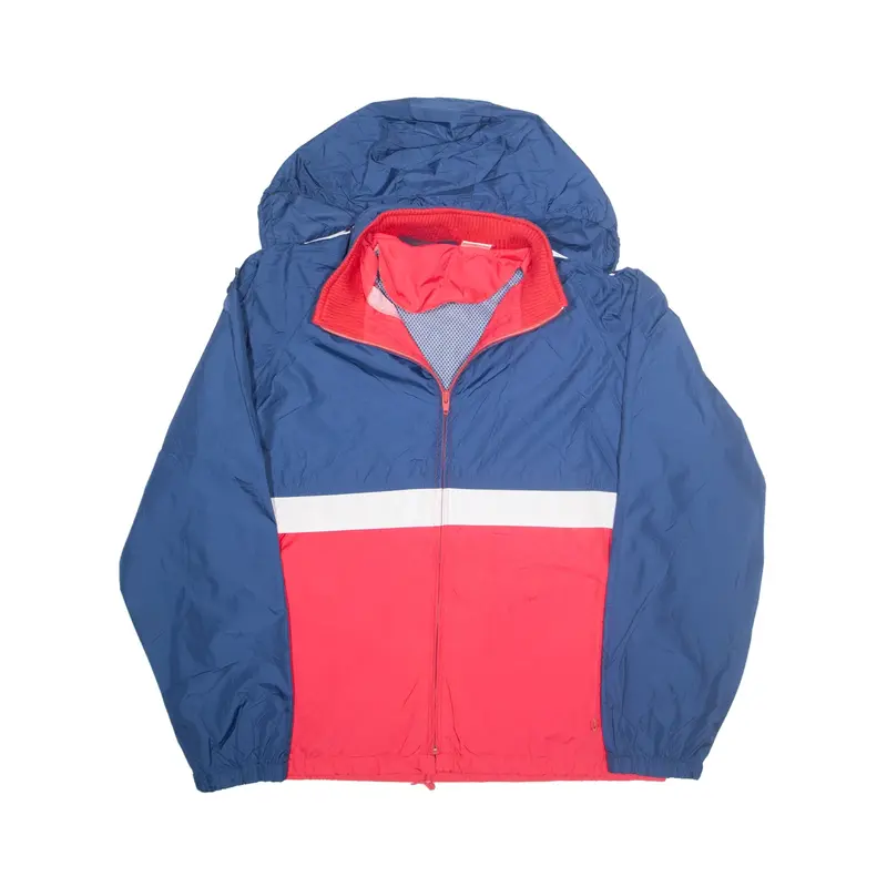 WOOLRICH Windbreaker Rain Jacket Blue Womens S
