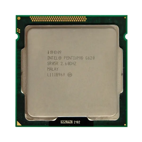 645135-001 HP 2.60GHz 5.00GT/s DMI 3MB L3 Cache Socket LGA1155 Intel Pentium G620 Dual-Core Processor