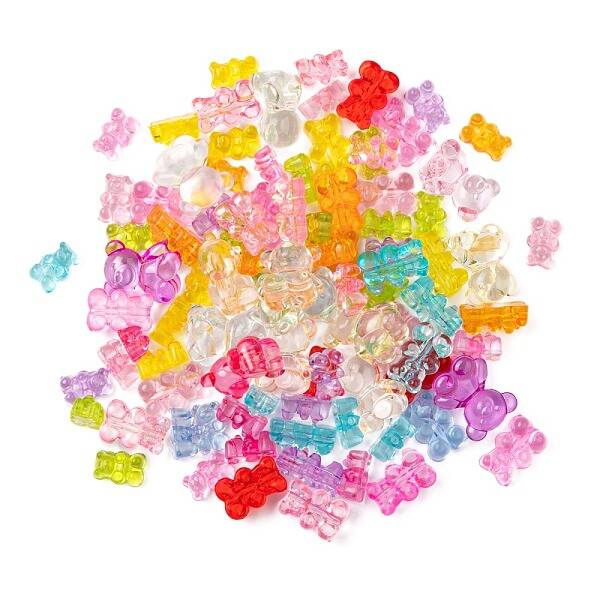 Transparent Acrylic Beads