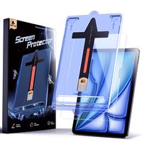 MAGIC JOHN iPad Screen Protector Tempered Glass Case Friendly Apple Pencil Compatible