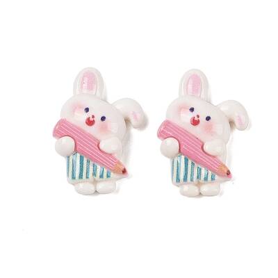 Opaque Resin Animal Decoden Cabochons