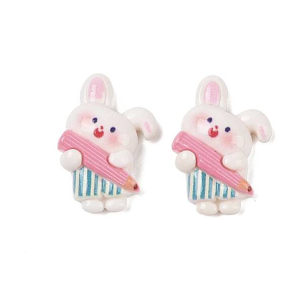 Opaque Resin Animal Decoden Cabochons