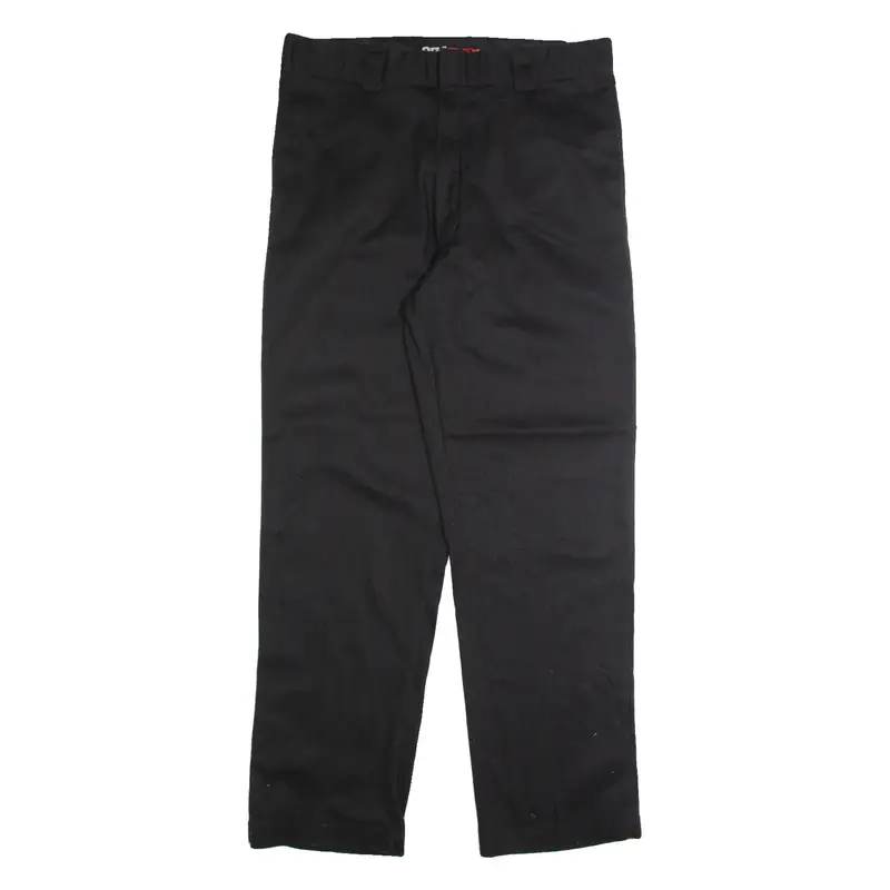 DICKIES Chino Mens Trousers Black Regular Straight W38 L34