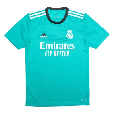 ADIDAS Real Madrid Mens Football Shirt Jersey Green S
