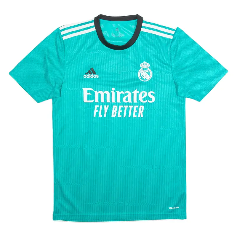 ADIDAS Real Madrid Mens Football Shirt Jersey Green S
