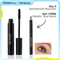 Lord & Berry Splashproof Mascara -  Lengthening, Volumizing, Curling, Long-Lasting, Ultra-Black, 0.36 fl oz, Makeup Cosmetic ...