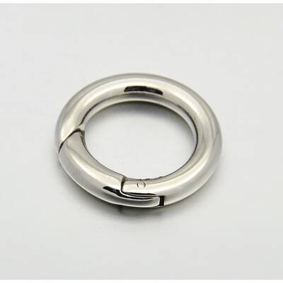Tarnish Resistant Ring Smooth 304 Stainless Steel Spring Gate Rings